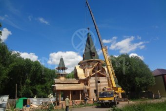 Церковь Преподобного Алексия в п. Пушкино Омск