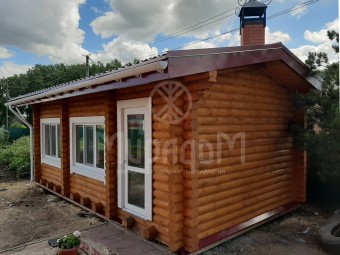 Беседки из бревна Омск Беседка «Магистраль»