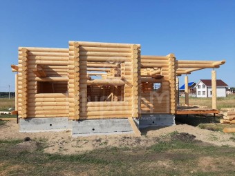 Дома из бруса Омск Дом «Ирбис»